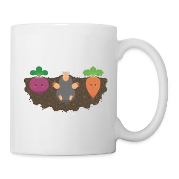 Vegetables and mole 2 - Mug - white - Right