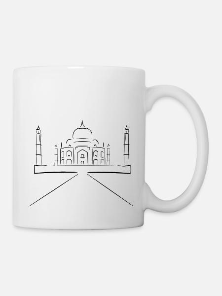 Taj Mahal - Mug - white