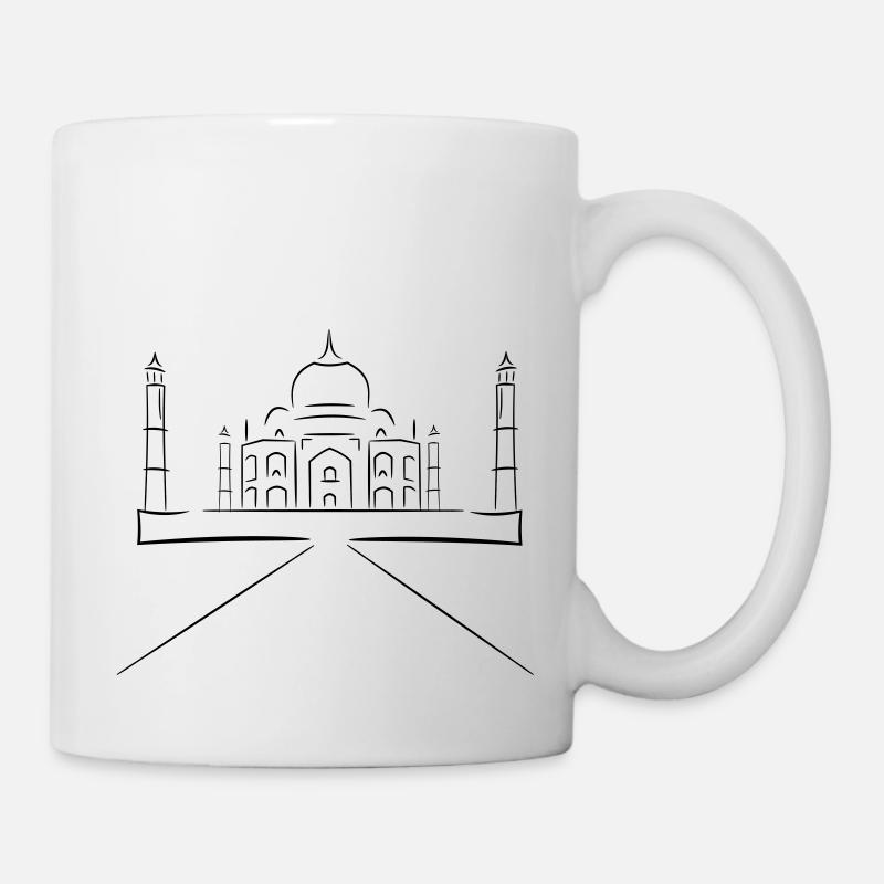 Taj Mahal - Mug blanc - blanc