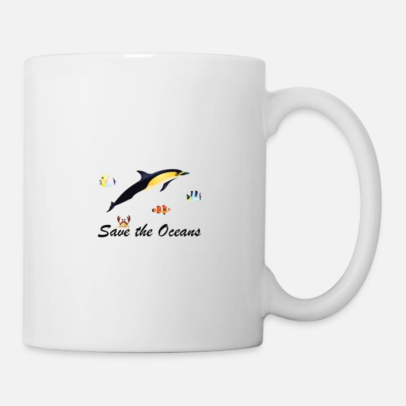 Save the Oceans - Mug - white