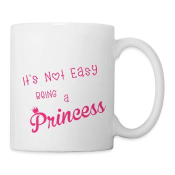 Princess - Tasse - Weiß - Rechts