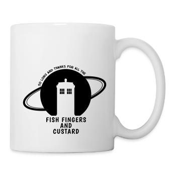 FishFingers and Custard - Tasse - Weiß - Rechts