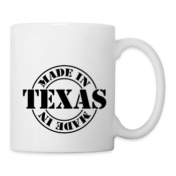 made in texas m1k2 - Mug blanc - blanc - Droite