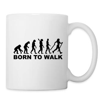 Evolution Nordic Walking - Tasse - Weiß - Rechts