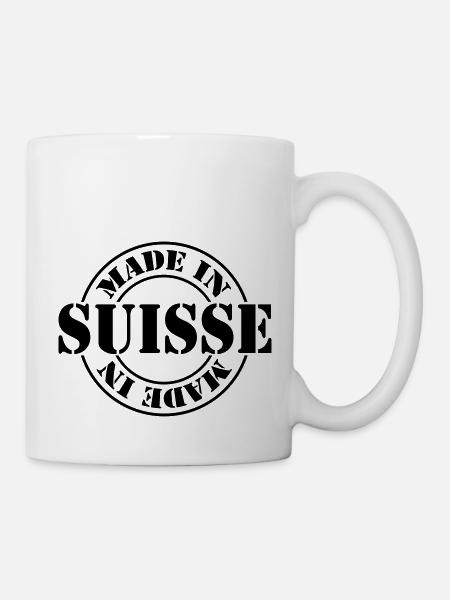 made in suisse m1k2 - Tasse - Weiß