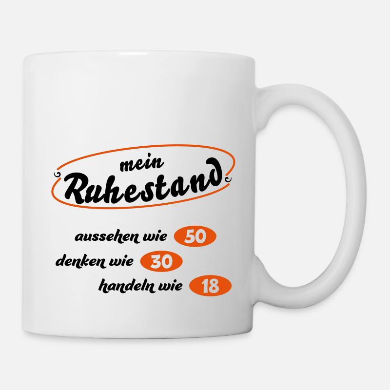 ruhestand - Tasse - Weiß