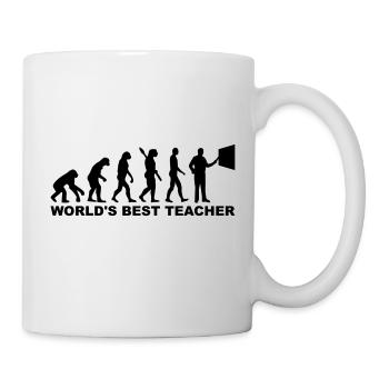 Lehrer - Tasse - Weiß - Rechts