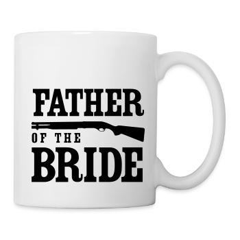 Father of the Bride Shotgun - Mug - white - Right