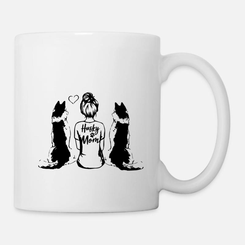 heisere Mutter - Tasse - Weiß