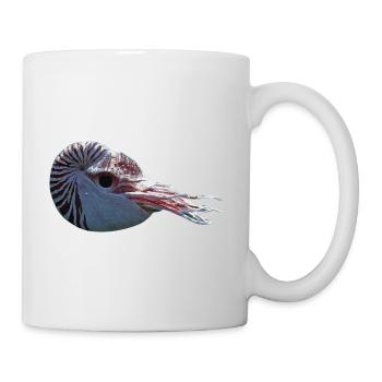 Perlboot Meerestier Nautilus Fossil Ozean Geschenk - Tasse - Weiß - Rechts