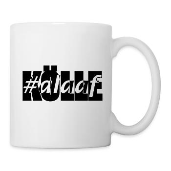Kölle Hashtag Alaaf - Tasse - Weiß - Rechts