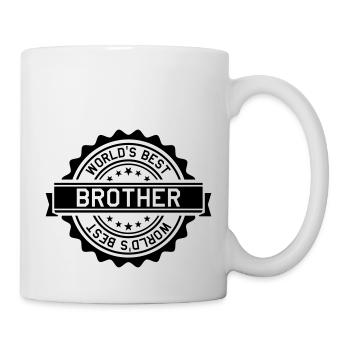 worlds_best_brother_f1 - Tasse - Weiß - Rechts