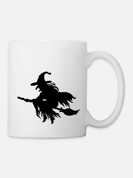 Hexe T-Shirt machs selber - Tasse - Weiß