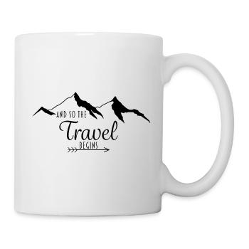 Voyage Vacances Montagnes - Mug blanc - blanc - Droite