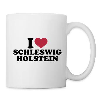 Schleswig Holstein - Tasse - Weiß - Rechts
