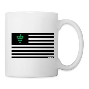 RSLNG Nation United States of Riesling - Tasse - Weiß - Rechts