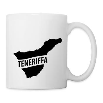 Teneriffa - Tasse - Weiß - Rechts