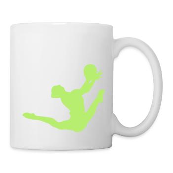 grs sport rhythmische sportgymnastik - Tasse - Weiß - Rechts