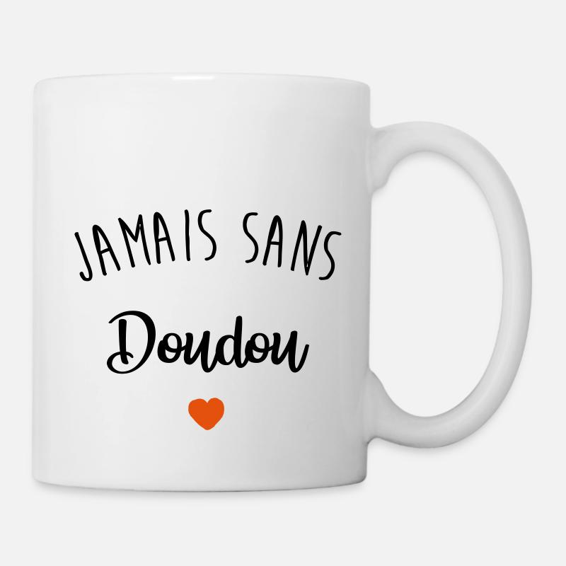 never without a blanket - Mug - white