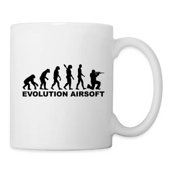 Airsoft - Tasse - Weiß - Rechts
