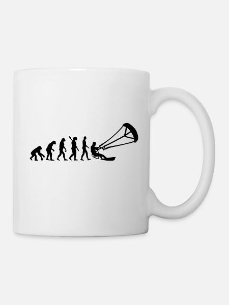 Evolution Kitesurfing - Mug blanc - blanc