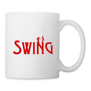 Swing 03 red - Mug - white - Right