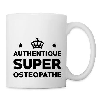 Ostéopathe / Ostéopathie / Masseur / Kiné / Ostéo - Mug blanc - blanc - Droite