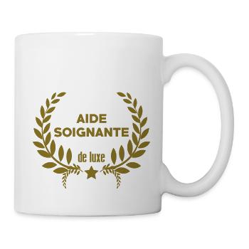 Aide Soignante / Aide Soignant / Hôpital / Médecin - Mug blanc - blanc - Droite