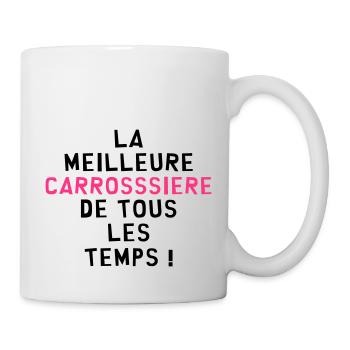 Carrossier / Garagiste / Garage / Voiture / Mécano - Mug blanc - blanc - Droite