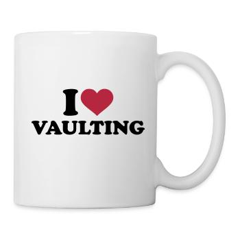 Voltigieren - Tasse - Weiß - Rechts