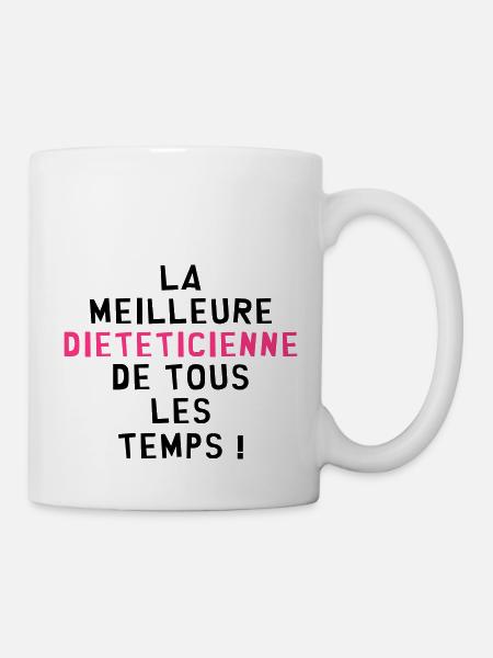 Diététicien / Diététicienne / Diététique / Sport - Mug blanc - blanc
