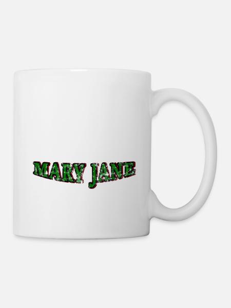 Mary Jane - Tasse - Weiß