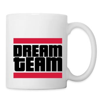 dream team - Tasse - Weiß - Rechts