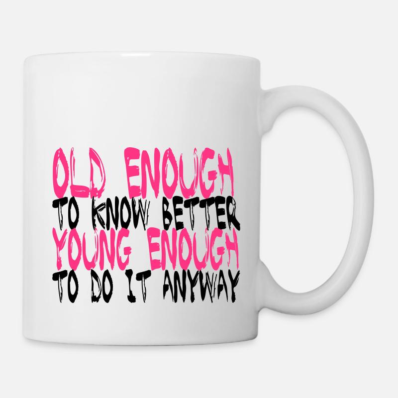 Birthday Shirt - Best Quotation - Mug blanc - blanc
