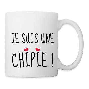 Je suis une chipie ! Naissance - Bébé - Fille - Mug blanc - blanc - Droite