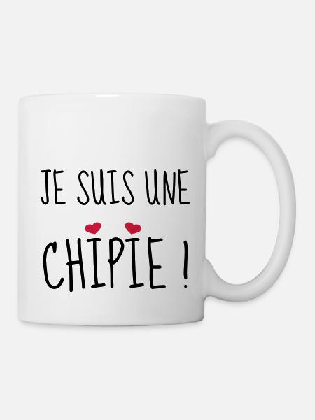 Je suis une chipie ! Naissance - Bébé - Fille - Mug blanc - blanc