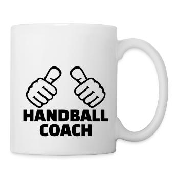 Handball coach - Mug - white - Right