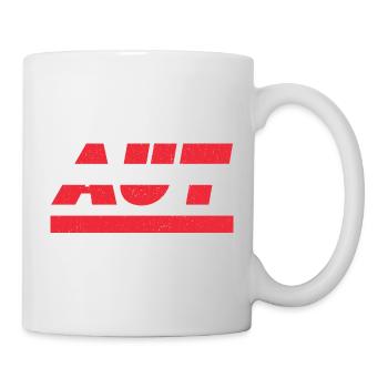 Austria flag flag AUT - Mug - white - Right