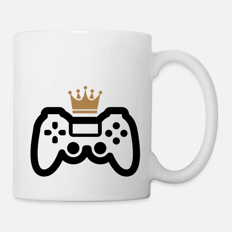 game king - Tasse - Weiß