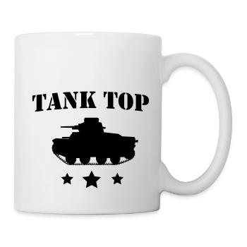 Tank Tank Top - Mug - white - Right