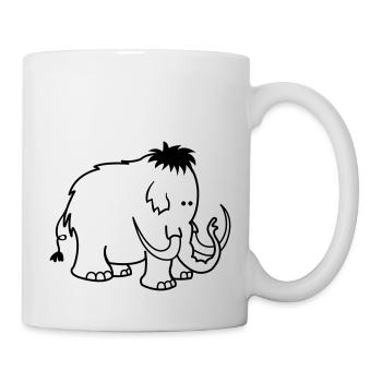 mammut_01 - Mug blanc - blanc - Droite