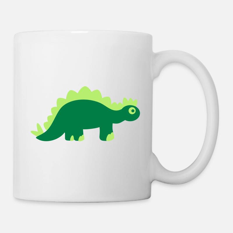 Dinosaurier - Tasse - Weiß