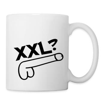 xxl dick - Tasse - Weiß - Rechts