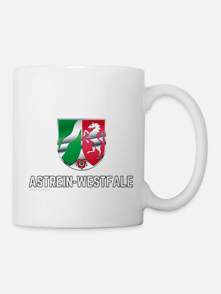 Astrein-Westfale NRW Design - Tasse - Weiß