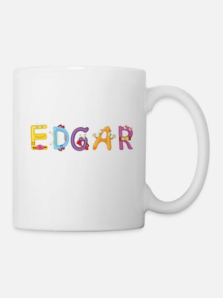 Edgar - Tasse - Weiß