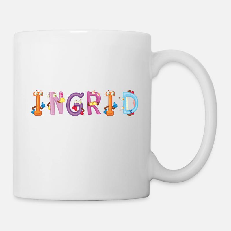 Ingrid - Tasse - Weiß