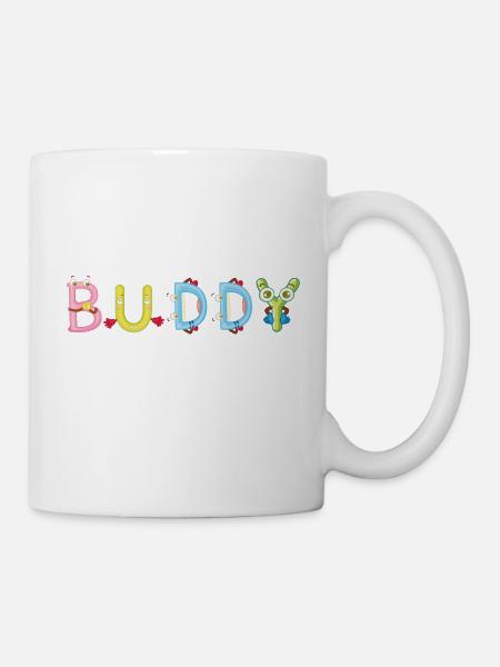 Buddy - Tasse - Weiß