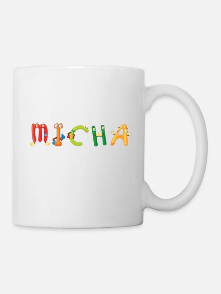 Micha - Tasse - Weiß
