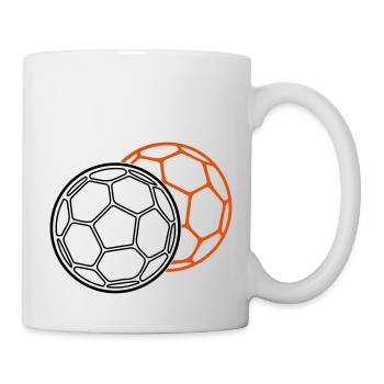 handball bälle - Tasse - Weiß - Rechts