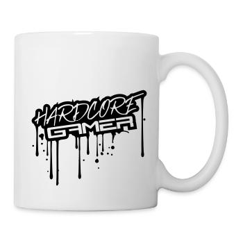 graffiti drop stamp color spray spray joy - Mug - white - Right
